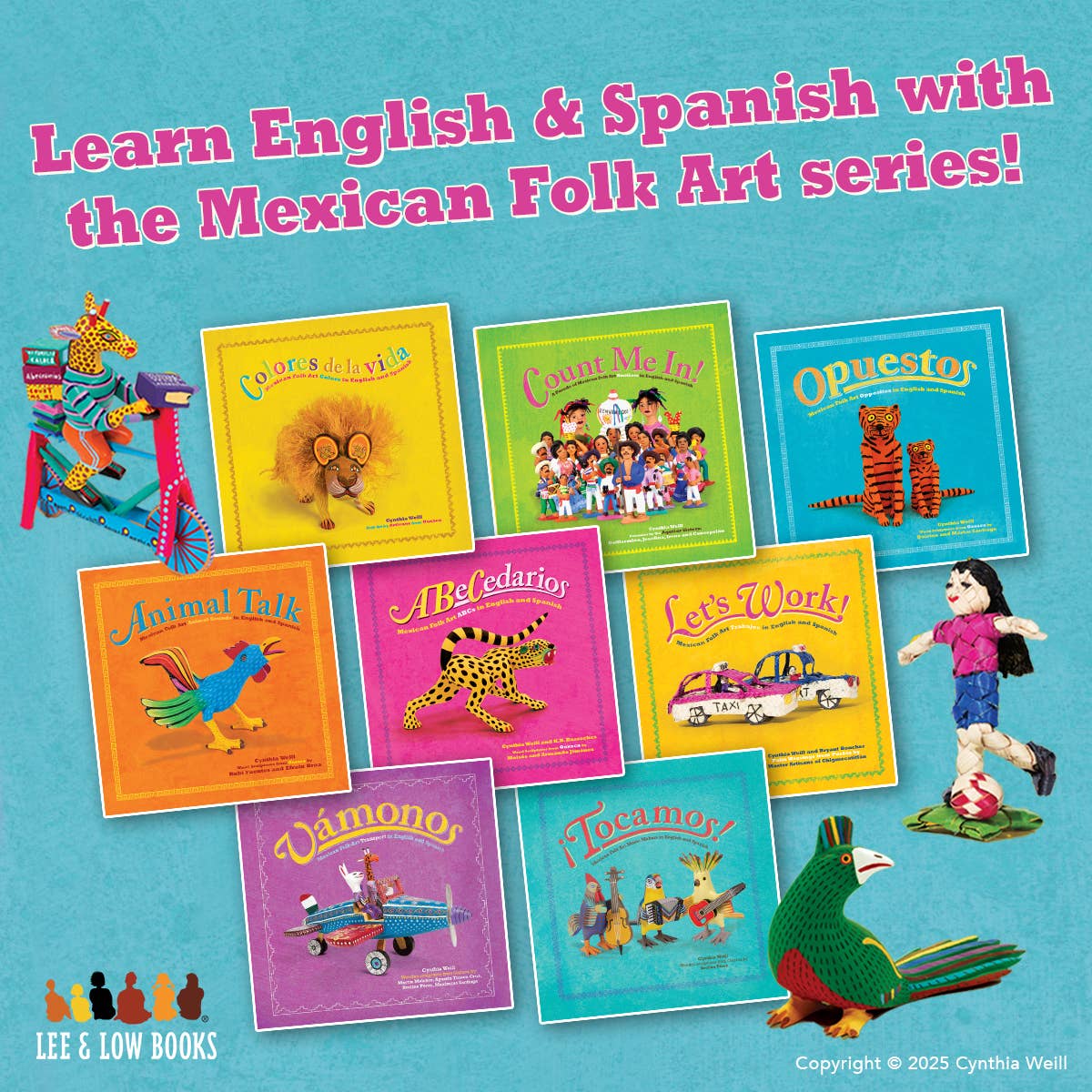 Lee & Low Books Inc - Wholesale Baby & Toddler Book (0-2) - ABeCedarios by Cynthia Weill & K.B. Basseches1