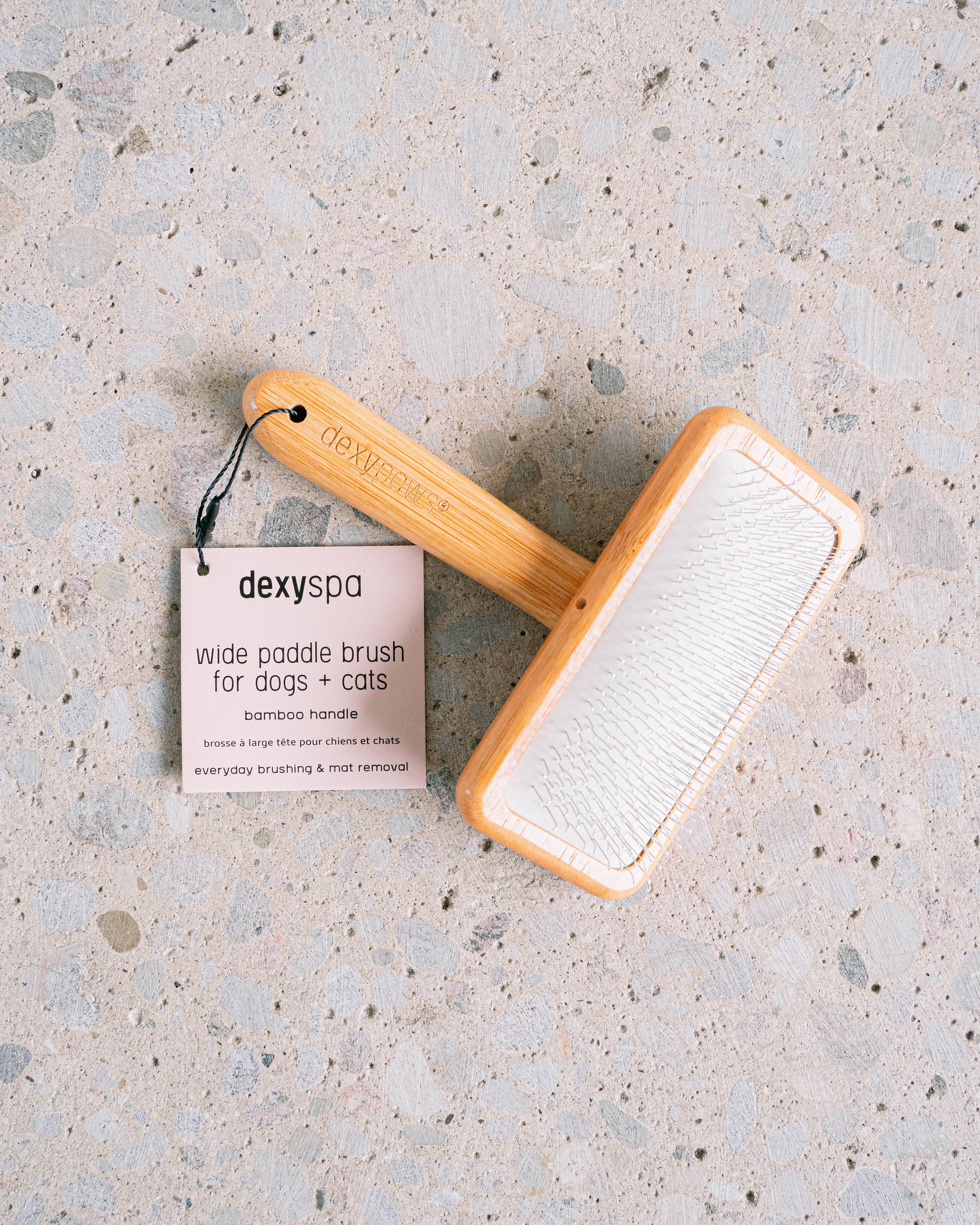 dexypaws – wholesale Pet brush – Cat/dog – Wide Paddle Brush for dogs & cats0