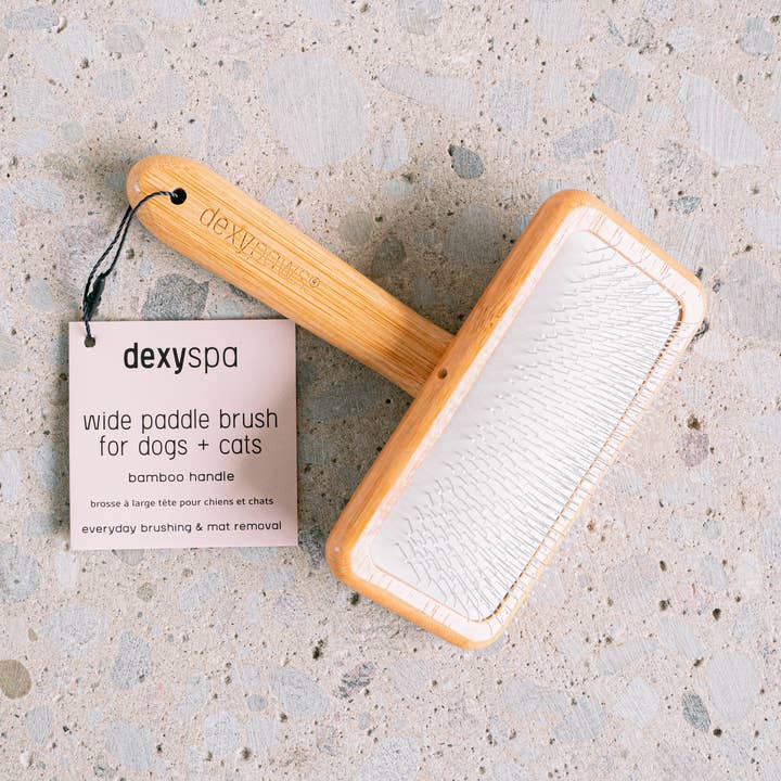 dexypaws – wholesale Pet brush – Cat/dog – Wide Paddle Brush for dogs & cats0