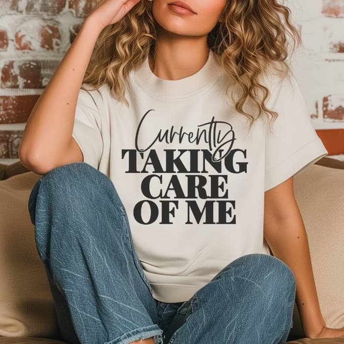 Stormy Vision - Wholesale Shirt - Women's - Currently Taking Care Of Me T-Shirt | Mental Health Apparel3
