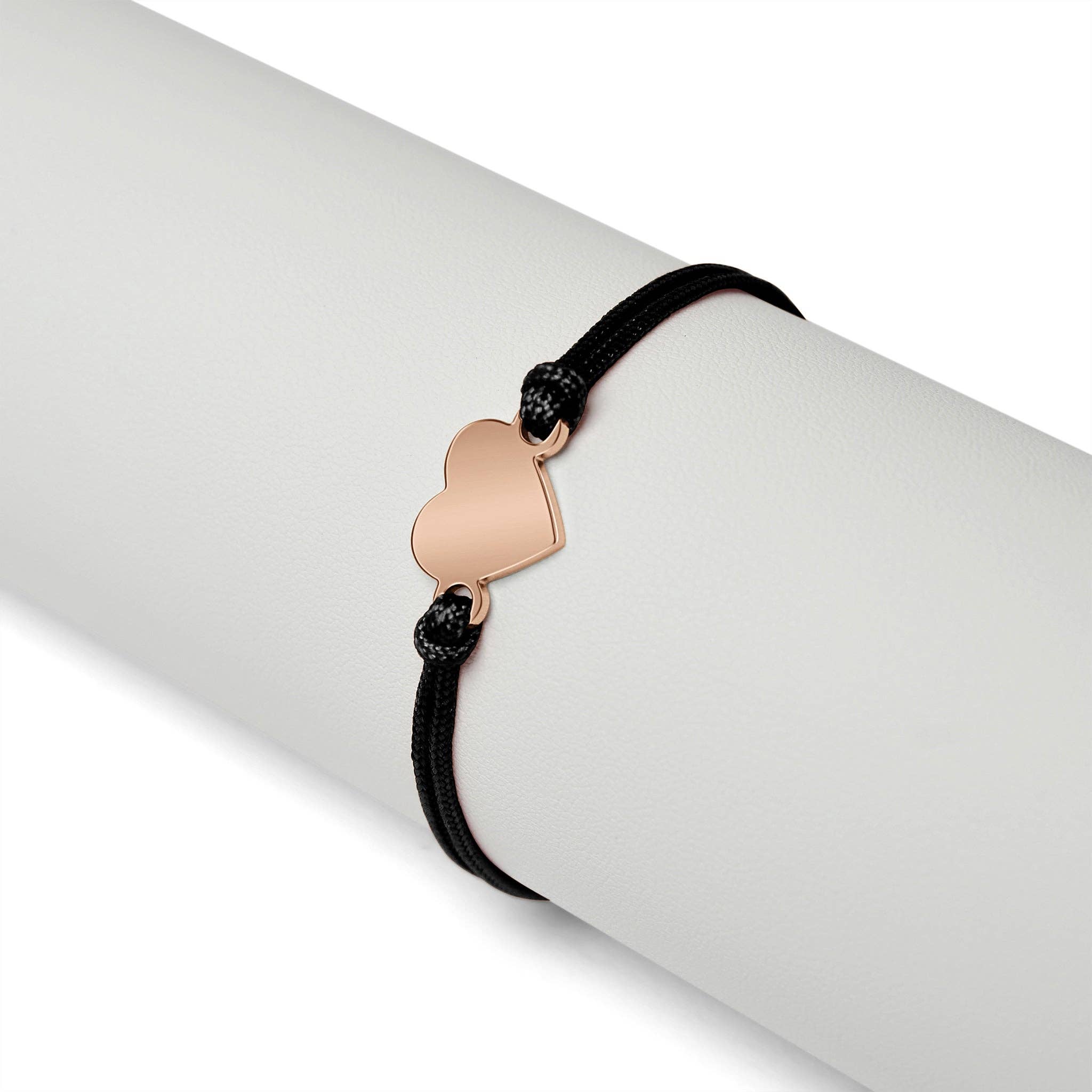 WJW - Wholesale Charm/dangle bracelet - Engravable Heart Friendship Bracelet5