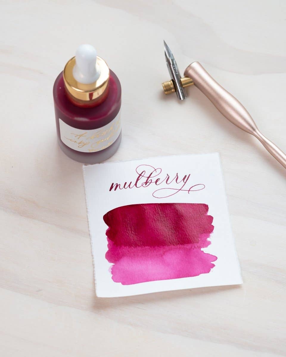 Tom's Studio - Wholesale Craft Supplies - Mulberry - Calligraphy Ink2