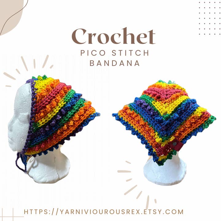 Inkluderande Pico Bandana för wholesale av Yarniviourous Rex