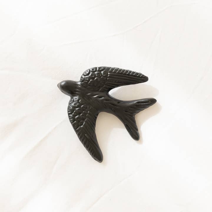 OITO Atelier - Venta al por mayor Papel pintado 3D - Golondrinas de cerámica hechas a mano, juego de 31