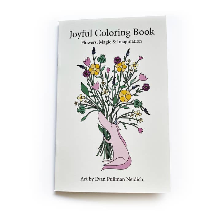 Magical Coloring Book / Artist Coloring Book / Spring Gift for wholesale by Fox & Crow Paper co.