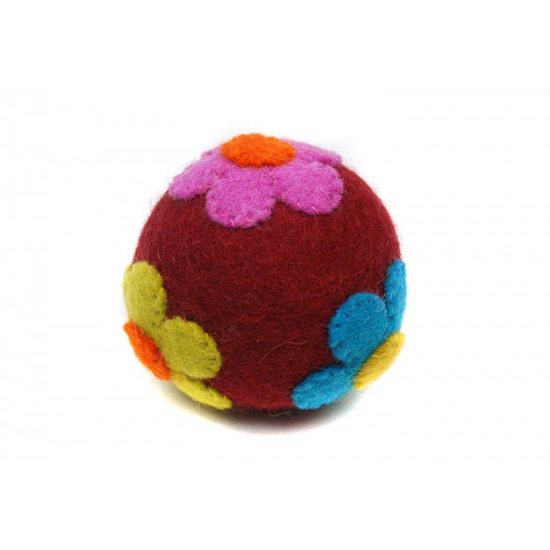 BNB Crafts Inc. - Wholesale Decorative Tabletop Object - Colorful Flower Design Ball2