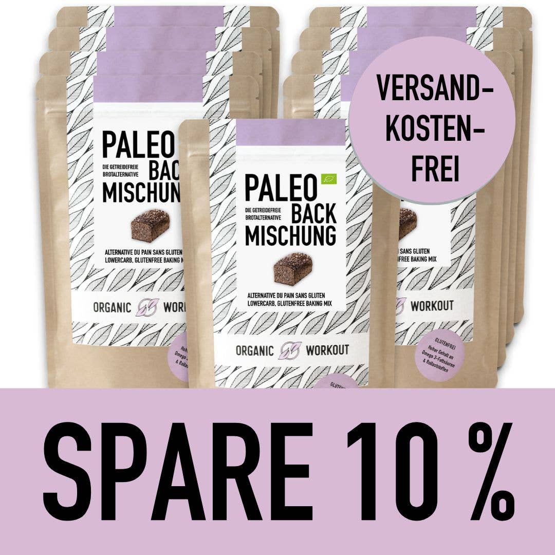 Organic Workout - Vente Mélange pour pain - Mélange de cuisson paléo bio8