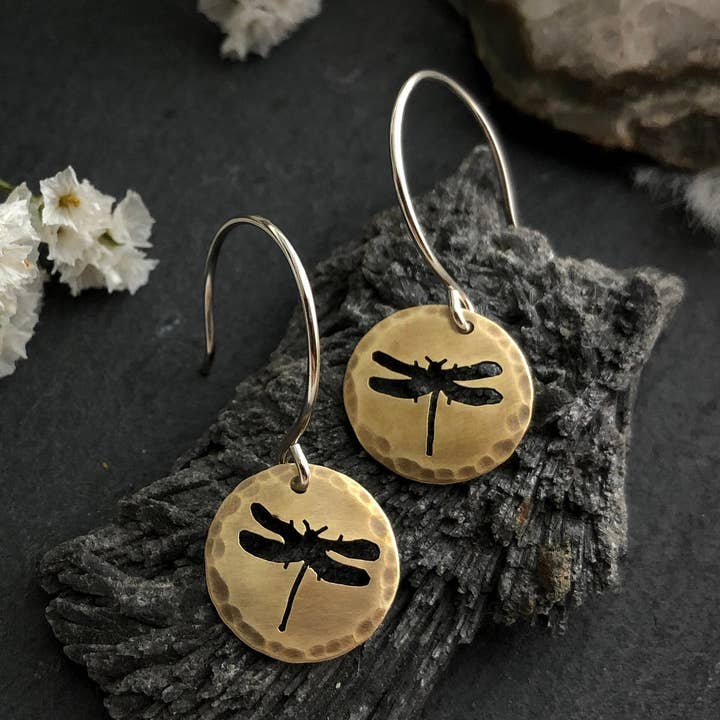 Brincos libélula por atacado de C Beulah B Jewelry