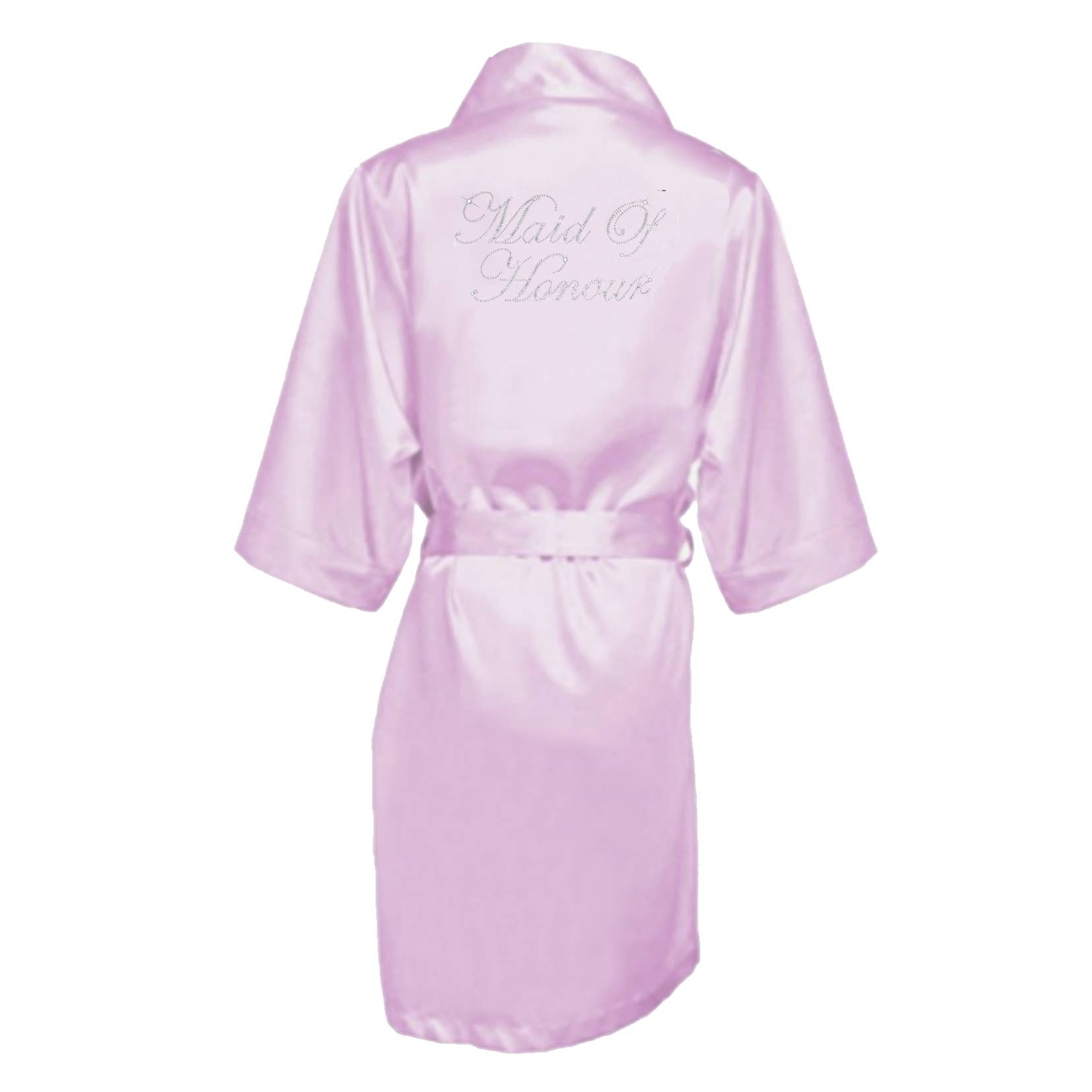 Simply Name It - Wholesale Robe - Women's - Women's Satin Rhinestone Robes - 6 Colors10
