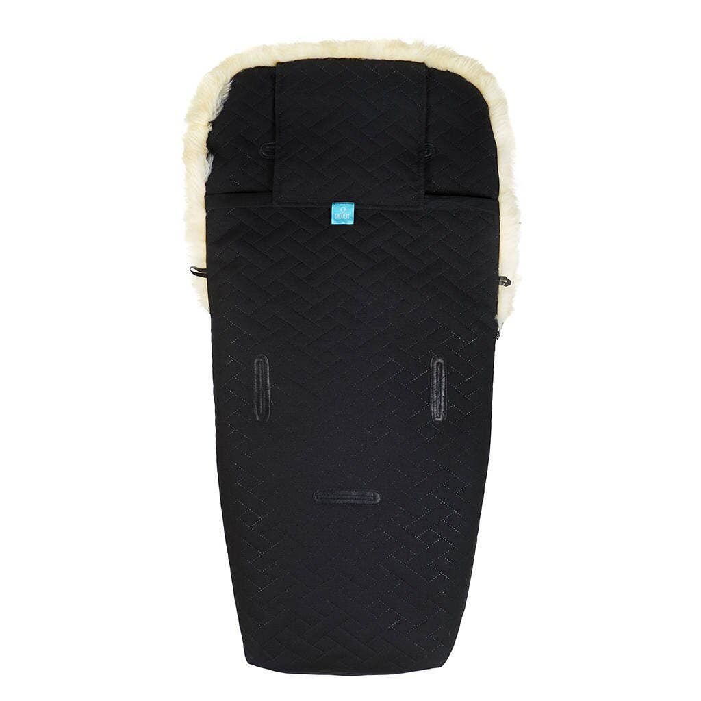 Sheepers – wholesale Shoe accessories – Black Sheepskin Footmuff2