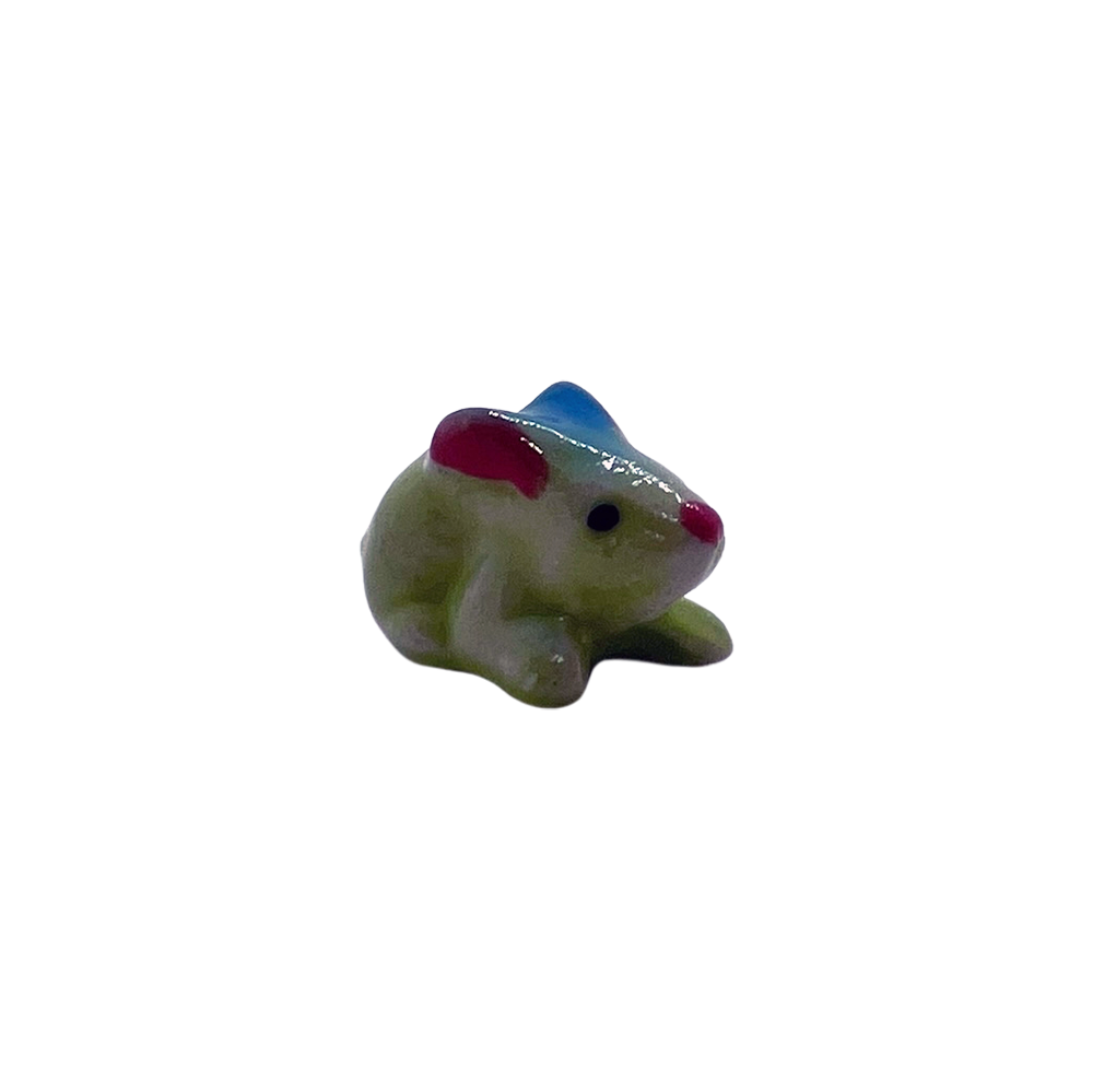 VIE - Wholesale Decorative Figurine - Mini Ceramic Figurine, Assorted Colour, Approx. 2cm100