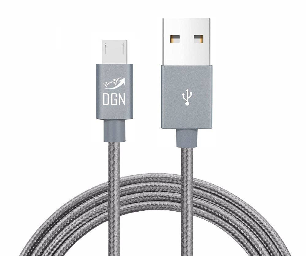 DGN Gadgets - Vente Câble de charge - Câble Micro USB tressé en nylon, charge rapide, 3 et 10 pieds (0,91 m et 3 m) pour Android8