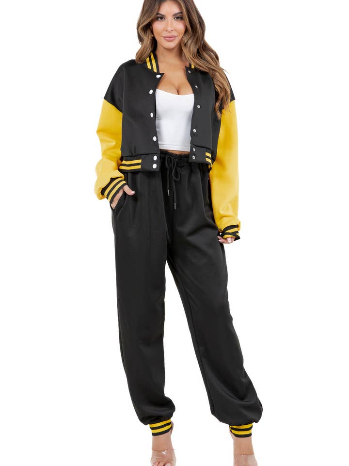 CONJUNTO DE PANTALÓN DE DOS PIEZAS DE MODA PARA MUJERES para venta al por mayor de By Claude