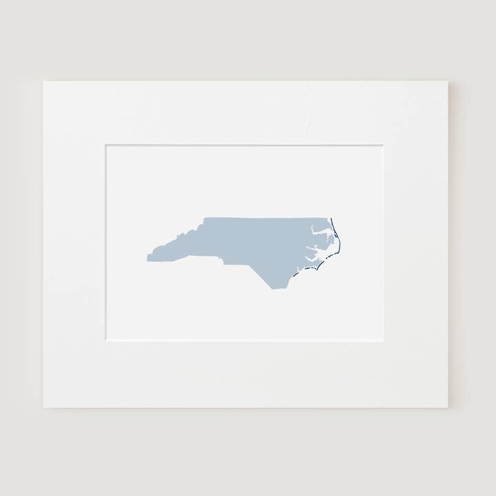 Mattierter Kunstdruck, Tar Heel State für den Großhandel von Doster Paper Co.