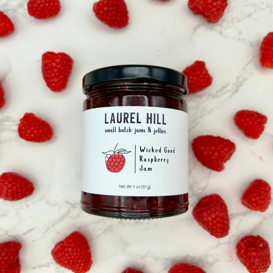 Laurel Hill Jams & Jellies - Wholesale Jam/Jelly - Wicked Good Red Raspberry Jam2