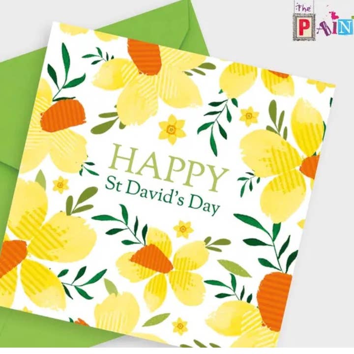 Happy st. David's dsy (daffs) for wholesale by The Paintbox