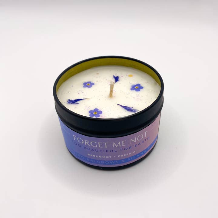 Sienna Blue Handmade – wholesale Jar/filled candle – Baby loss awareness candle