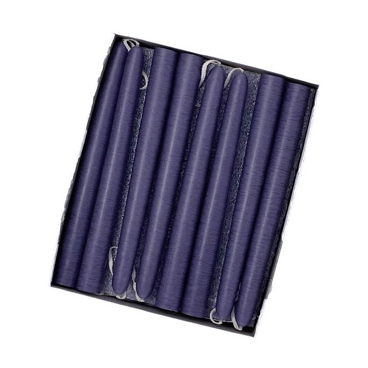 4.5" Unscented Hand Dipped Tiny Taper Candles - 39 Colors for wholesale by Mole Hollow Candles