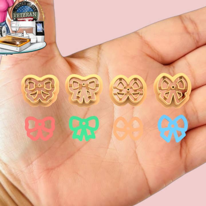 Umrissband-Set Weihnachten Ton-Schneider 3D-gedruckt für den Großhandel von Roussell Prints and Demand LLC