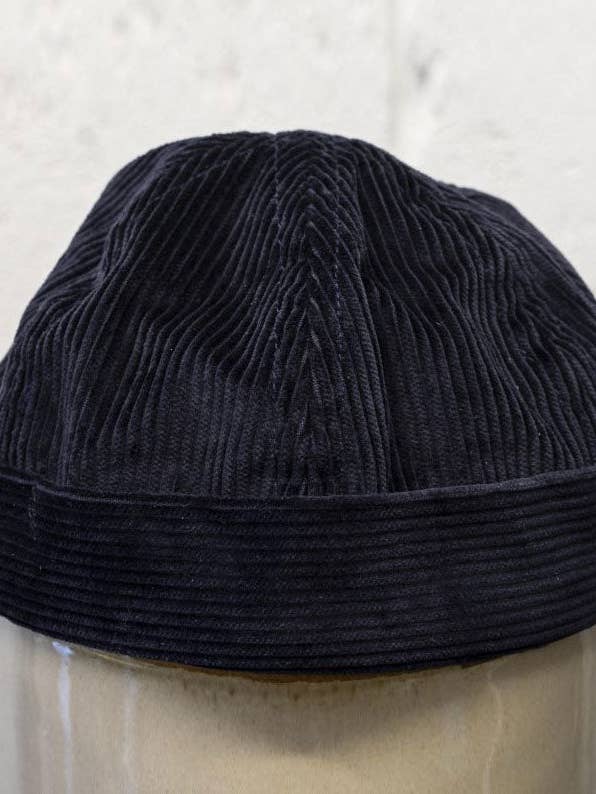 The Watchcap - Navy Corduroy for wholesale by Yarmouth Oilskins