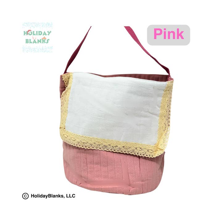 Holiday Blanks - Wholesale Tote Bag - Women's - Snap purse Easter Basket or Book Bag embroidery blank