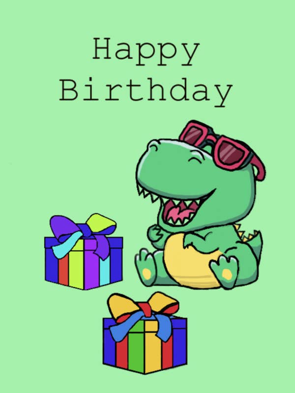 Verjaardagkaart || Unicorn voor wholesale door La muchacha