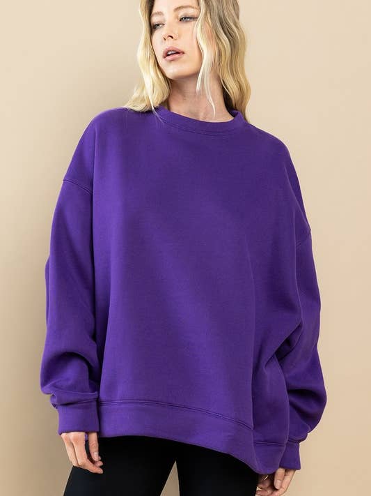 CT8544-Oversize Sweatshirt for wholesale by TCEC