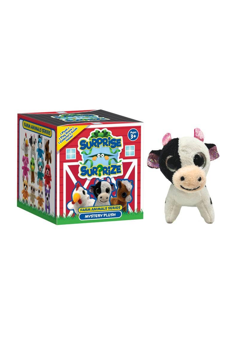 License 2 Play Toys - Wholesale Stuffed/Plush Toy - Kids & Baby - Surprise Surprize Mystery Plush Farm Animal in 17pc Display0