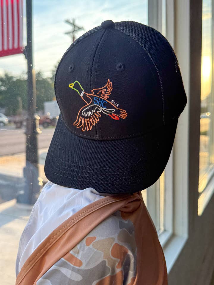 Neon Mallard Snapback for wholesale by Southern Hyde Co.