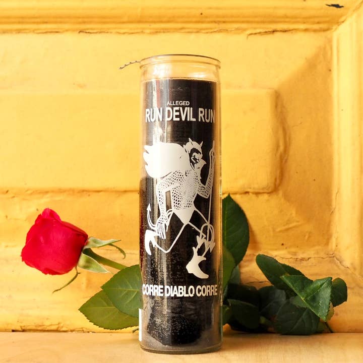 Santa Sabina - Wholesale Votive Candle - Run Devil Run Ritual Prayer Candle