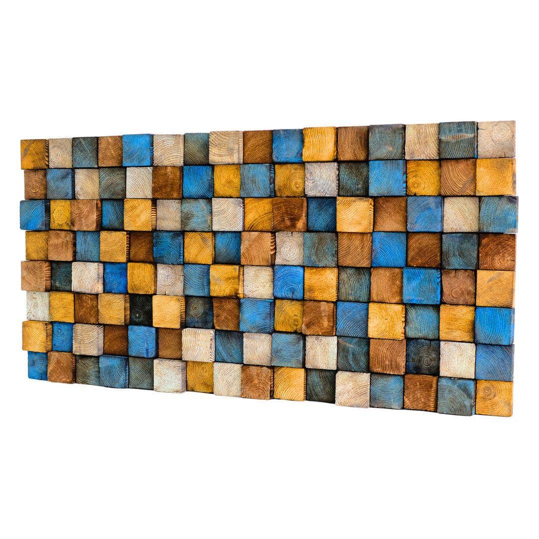 Artdesigna KG – Großhandel Wandkunst aus Holz – Geräucherte Farbe | Premium Holz handgefertigte Wandskulptur6