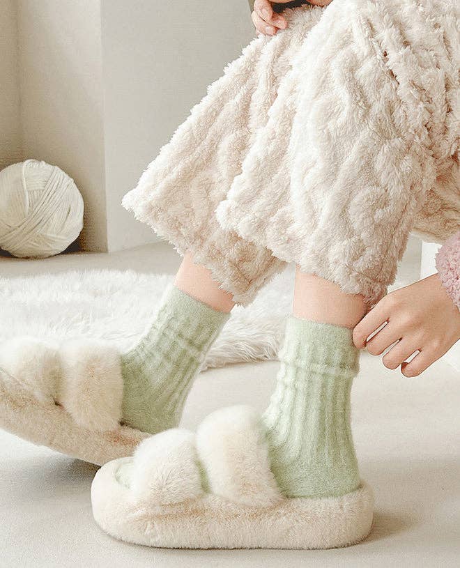 Gohobi （We cover U.S. import duties） - Wholesale Socks - Women's - Gohobi Warm Fleece Thickened Socks9