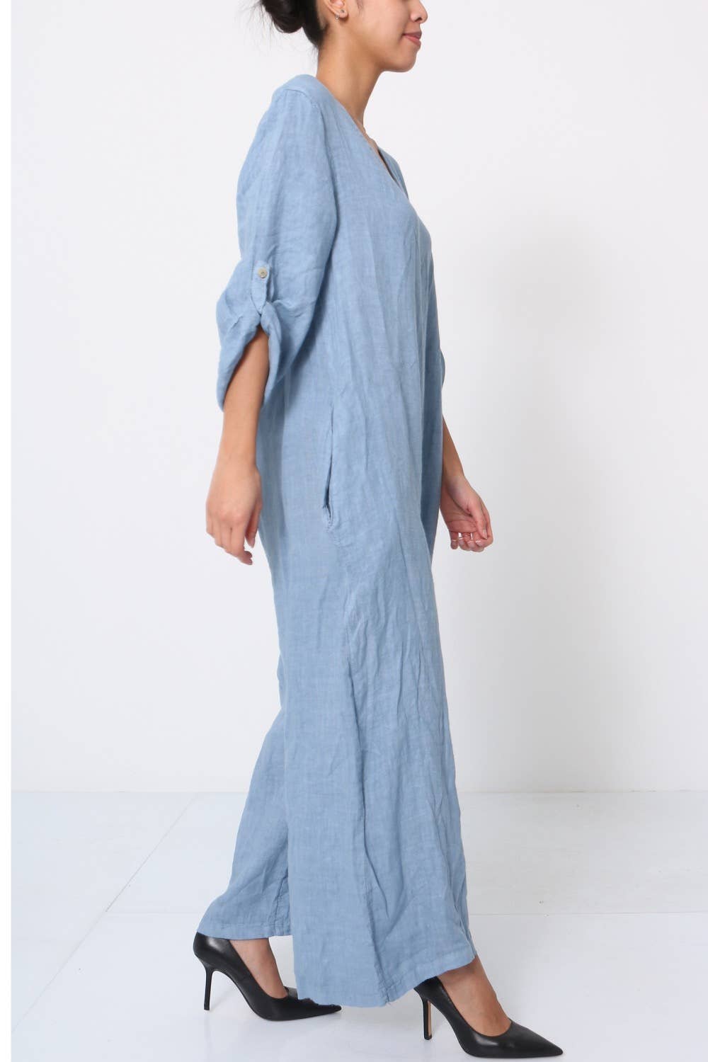 LÉA & LUC - Wholesale Jumpsuit - Women's - 100% linen combination REF.715041