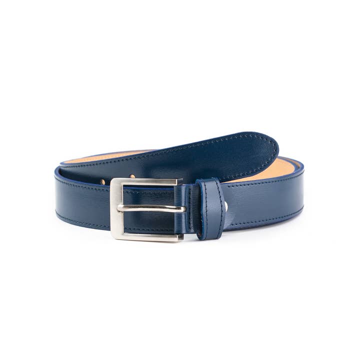 VALTICO - Wholesale Belt - Women's - 100% leather belt with stitching and nickel buckle5