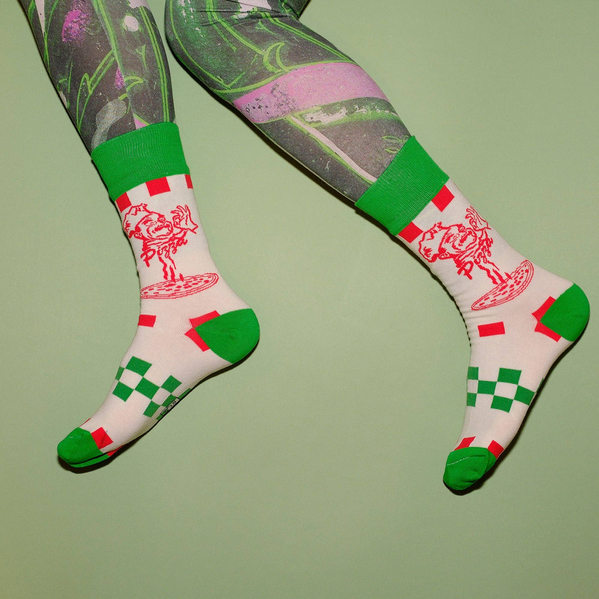 Offbeat - Wholesale Socks - Unisex - Pizza street food socks I Wholesale2