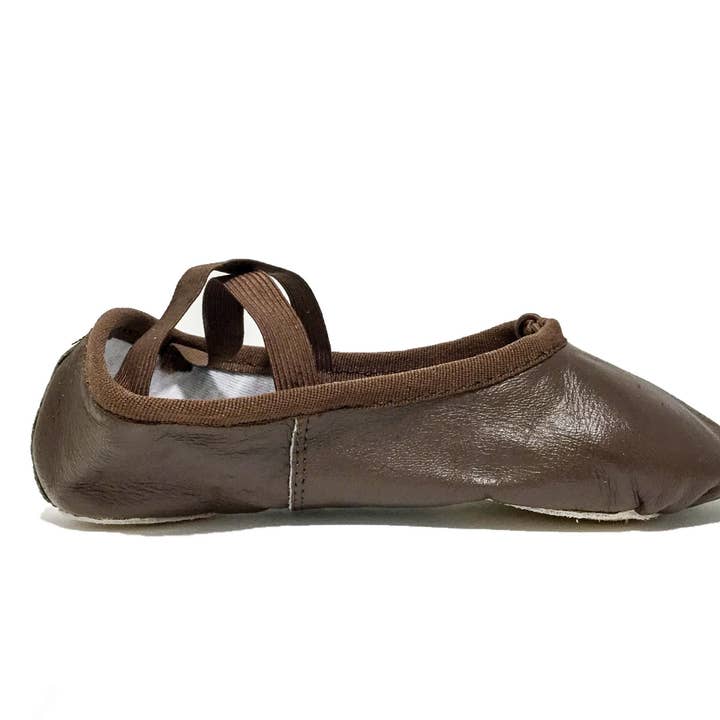 Full Sole Leather Ballet Shoe - Confident Cocoa - Aspire II for wholesale by Blendz Apparel