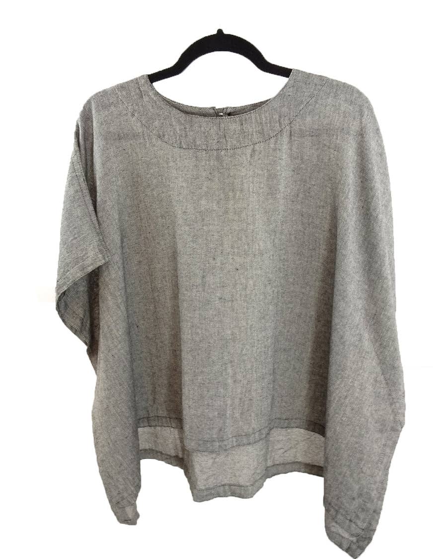 Zig Zag Asian Collection - Wholesale Blouse - Women's - Solid Cotton Box Top12