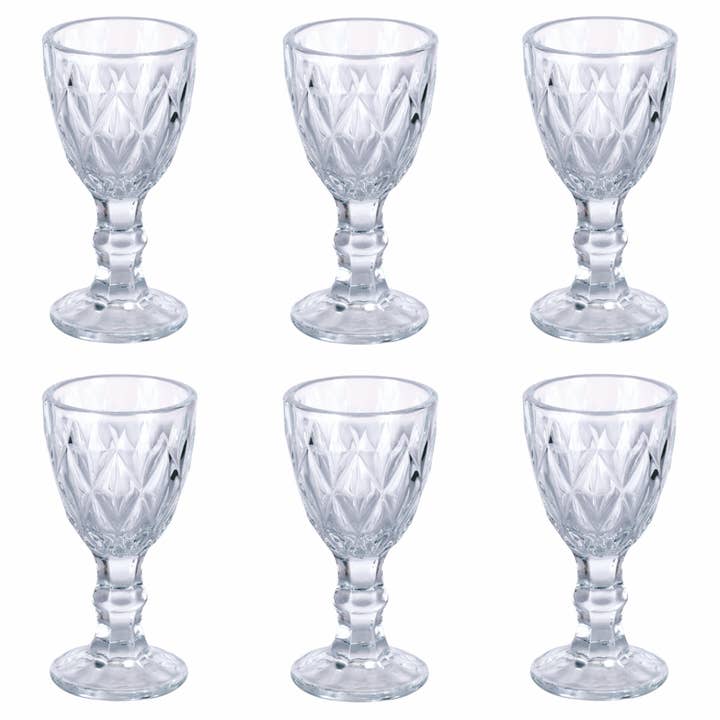 PRISMA SET 6 TRANSPARENTE LIKÖRE für den Großhandel von VdE Tivoli 1996