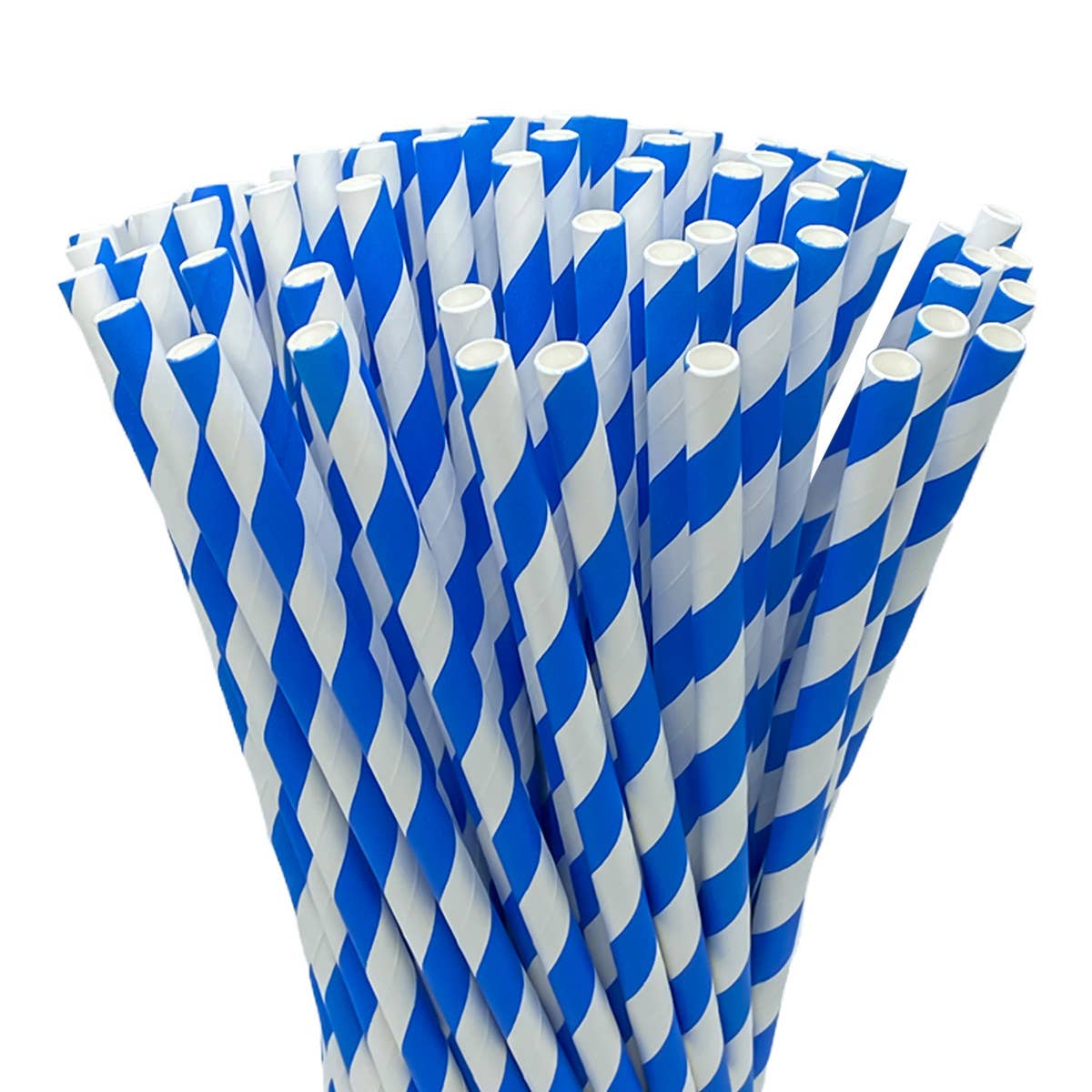 HanNicara – wholesale Drinking straw – 100pcs Biodegradable Colourful Paper Drinking Straws M25W3543