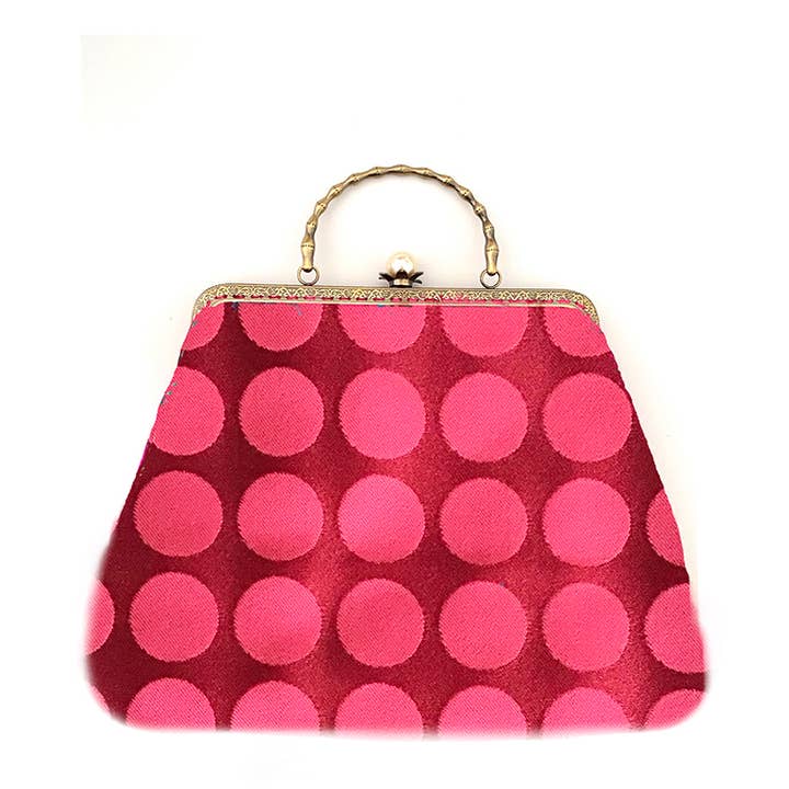 Maria Sole Rodriguez - Wholesale Clutch Bag - Women's - Bassoon Perla Medium, bag with pearl, handmade, Italy