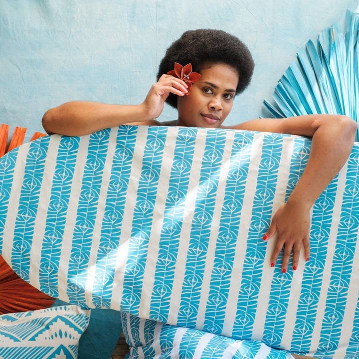 Handbedrukte sokhoes voor surfplanken - Laubu Print voor wholesale door Rise Beyond the Reef