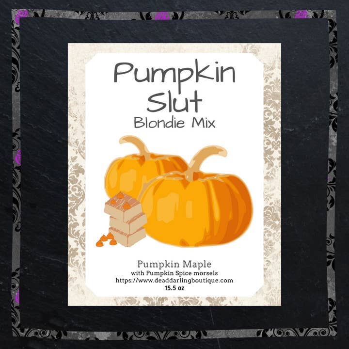 Pumpkin Slut Blondie Mix for wholesale by Dead Darling Boutique