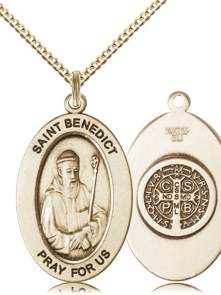 Saint Benedict Pendant for wholesale by Tony’s Jewelry