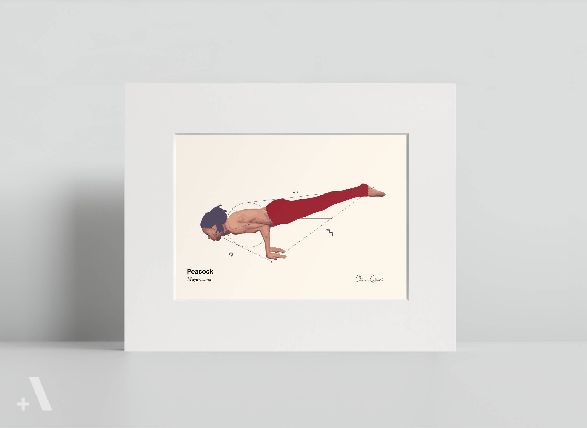 Addvent - Wholesale Art Print - Yoga Positions / Small Art Prints1