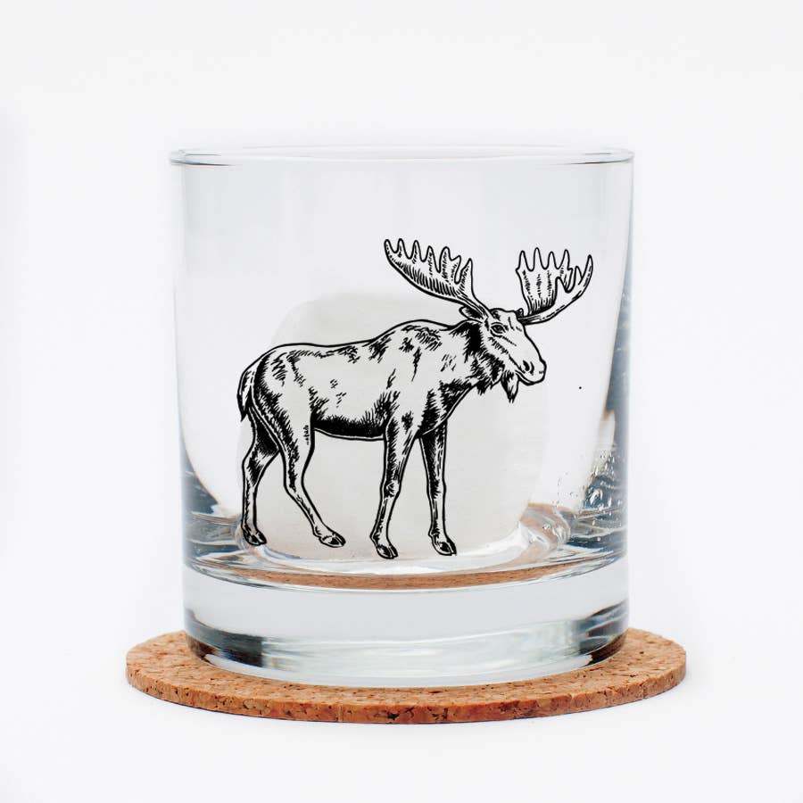 Counter Couture – wholesale Cocktail/liquor glass – Moose Rocks Glass | Whiskey Glass | Cocktail Glass1