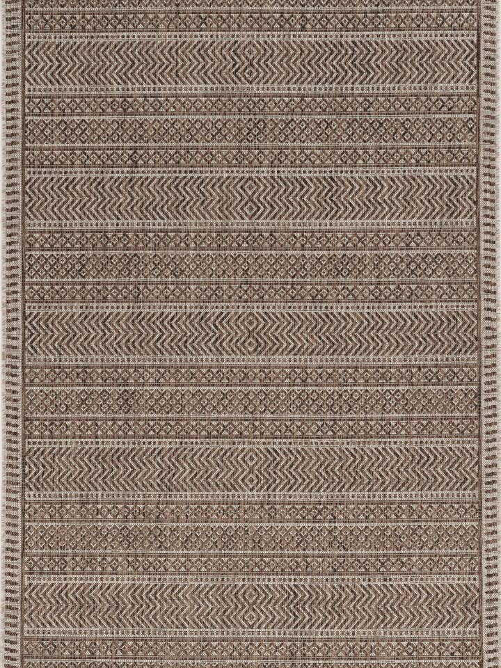Provo 5762 Mocha Izteca Area Rug for wholesale by KAS Rugs