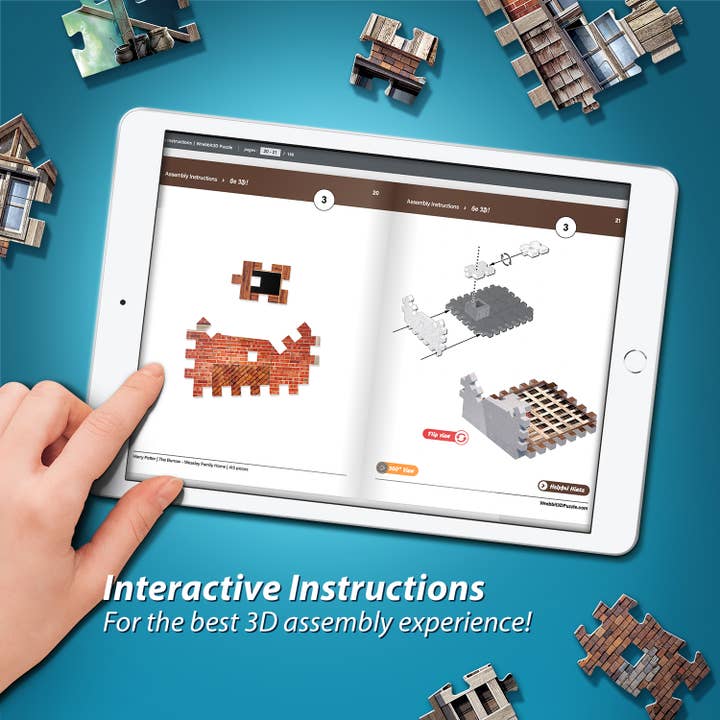 Wrebbit Puzzles Inc. - Wholesale Puzzle - Adult - The Burrow - Weasley Family Home4