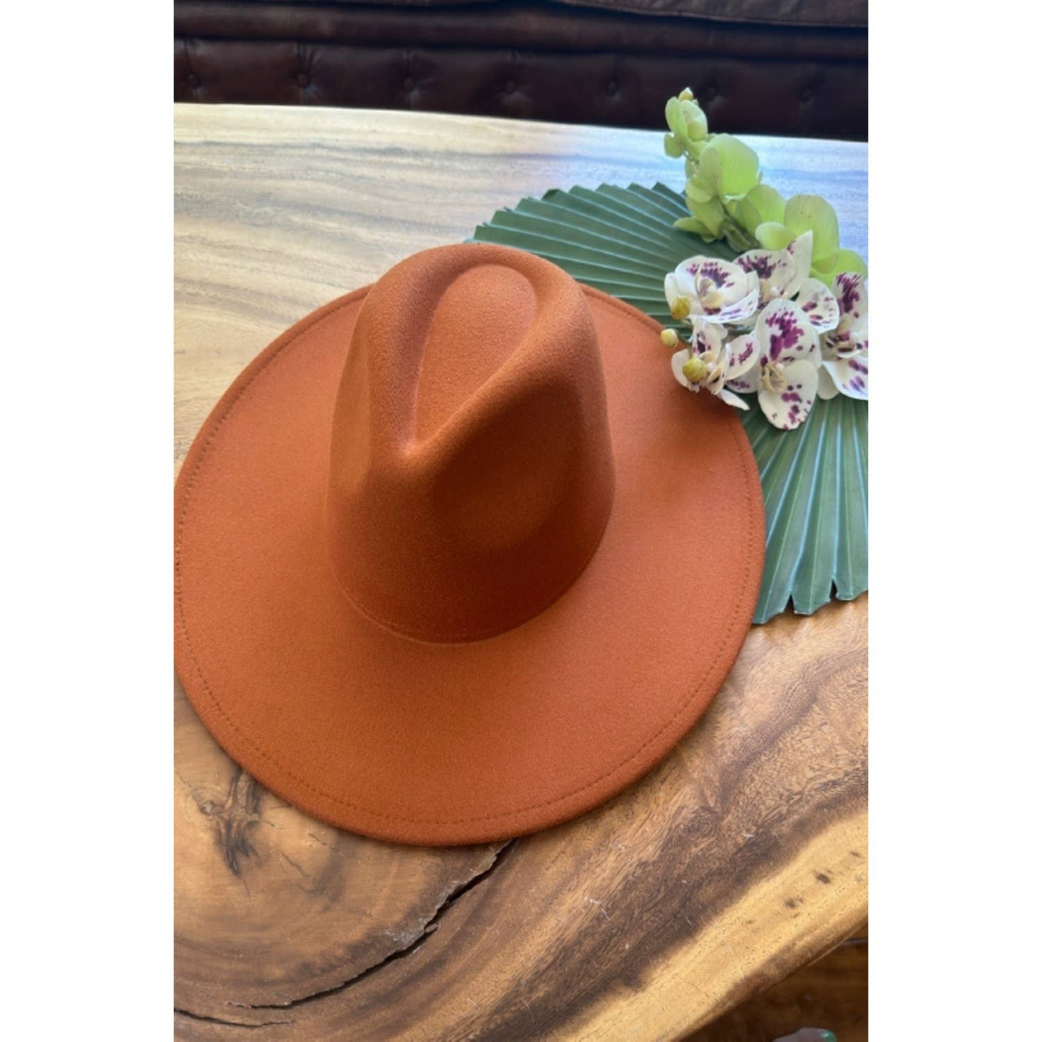 One and Only Accessories - Wholesale Fedora - Women's - Best seller Fashion Classic Wide Brim Felt Primium  Hat 20 C10