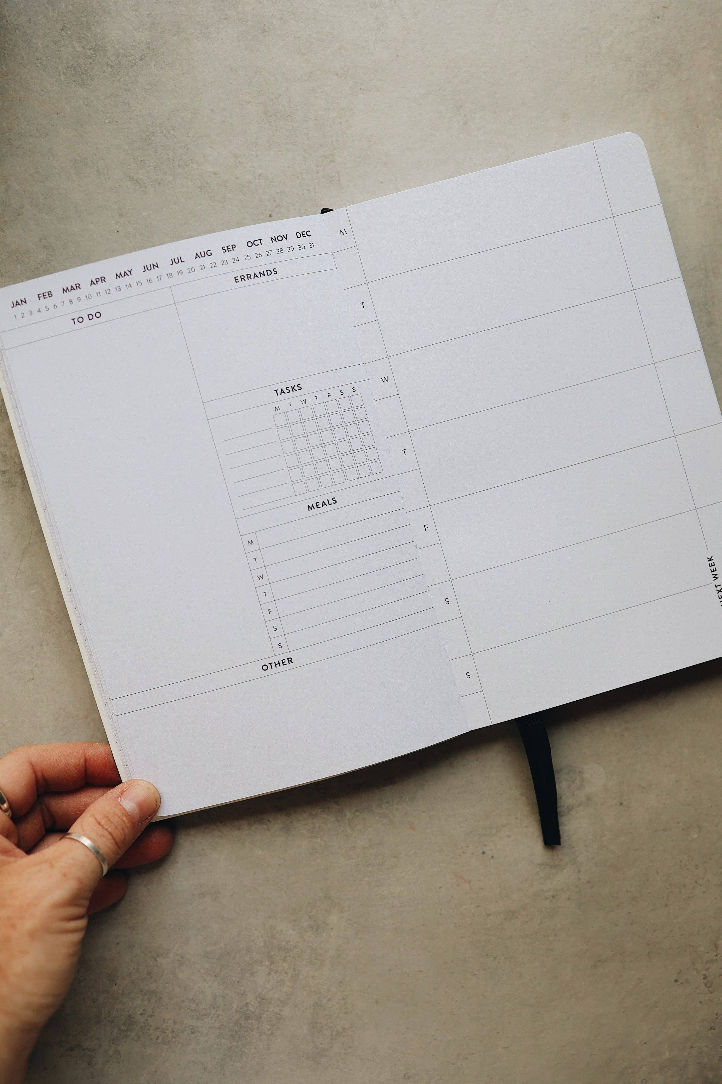 Rad & Happy - Wholesale Planner - 5x8 Undated Planner - Checkers Edition6