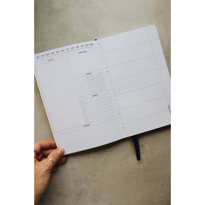 Rad & Happy - Wholesale Planner - 5x8 Undated Planner - Checkers Edition6